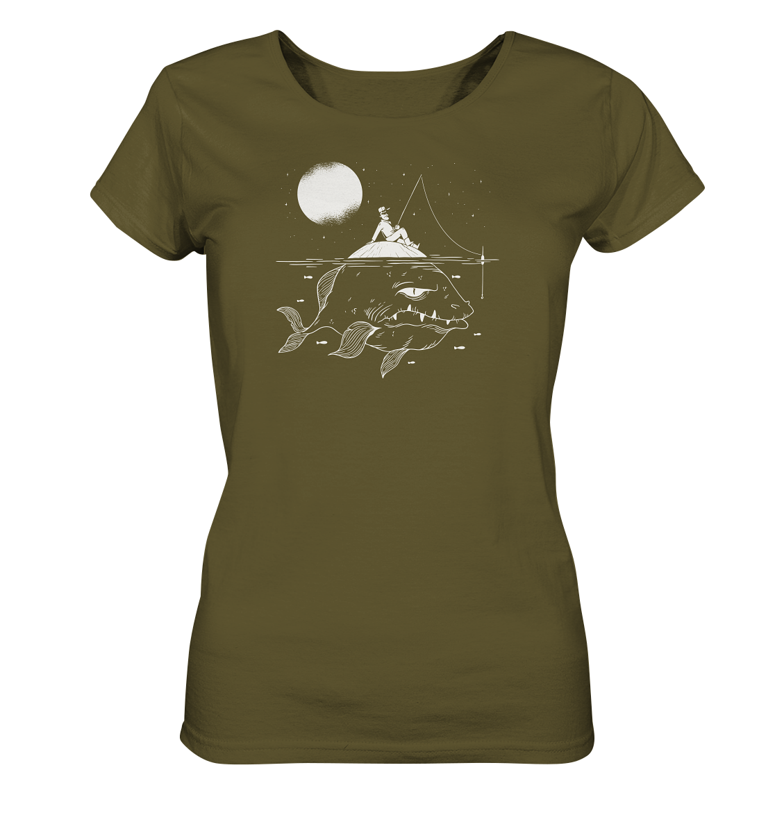 Giant Fish - Frauen Bio T-Shirt