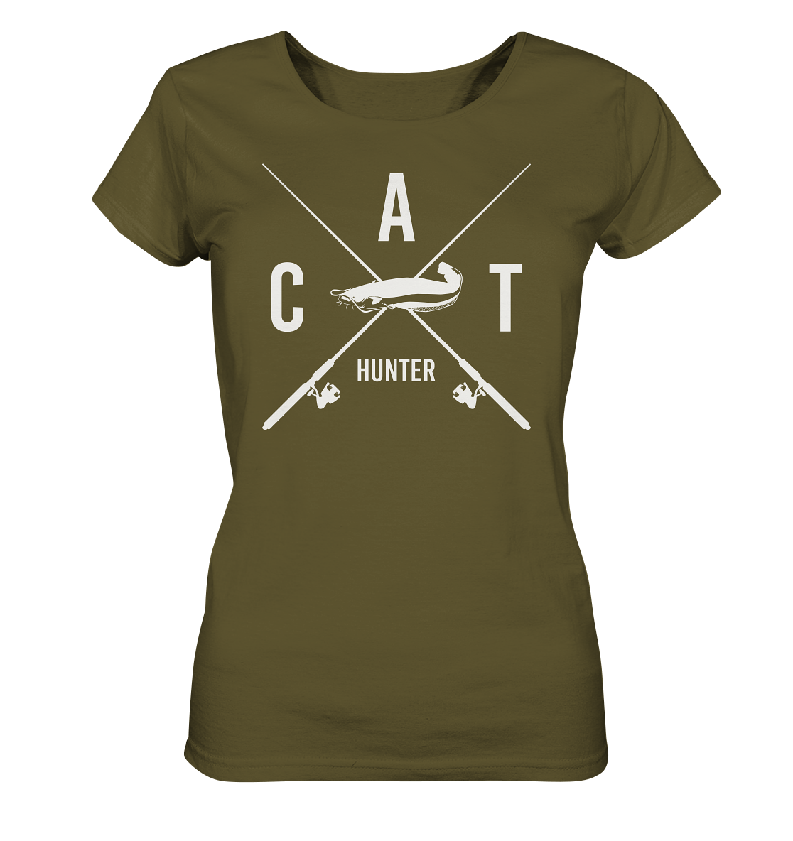 Cat Hunter  - Frauen Bio T-Shirt