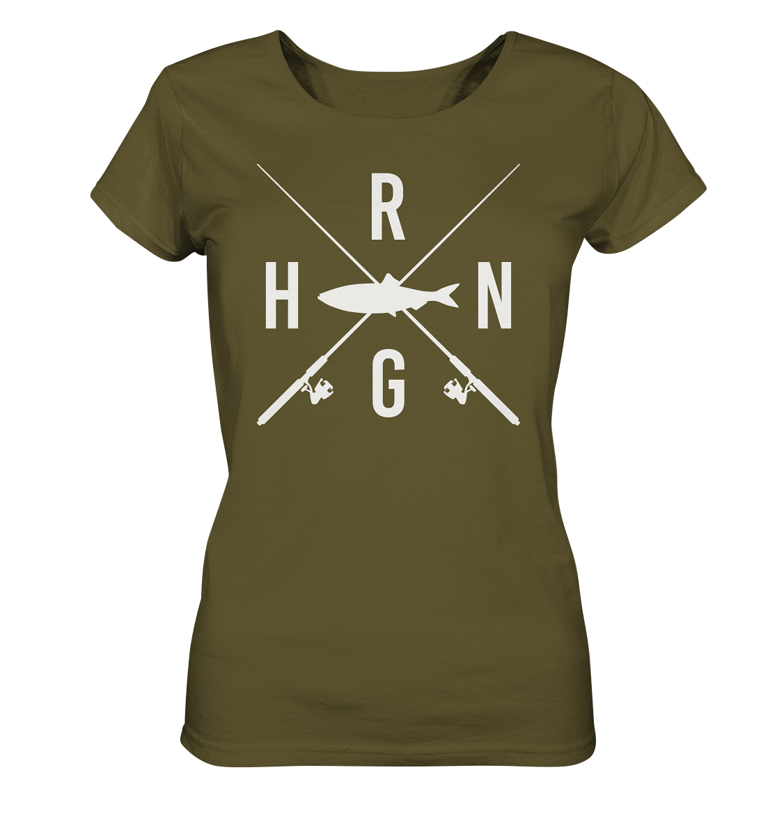 Hering gekreuzte Ruten - Frauen Bio T-Shirt