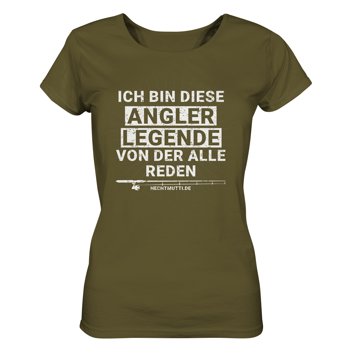 Angler Legende - Frauen Bio T-Shirt