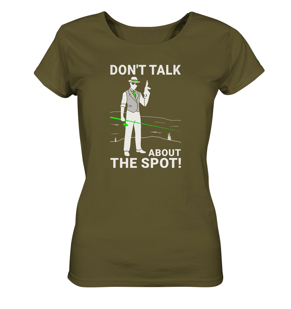 Don´t talk about the spot! Gangster - Frauen Bio T-Shirt
