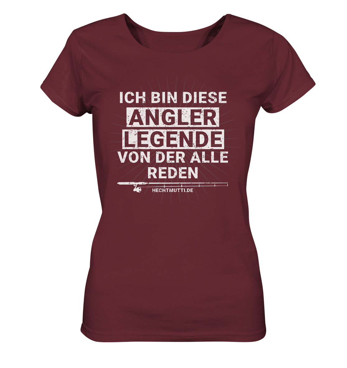 Angler Legende - Frauen Bio T-Shirt