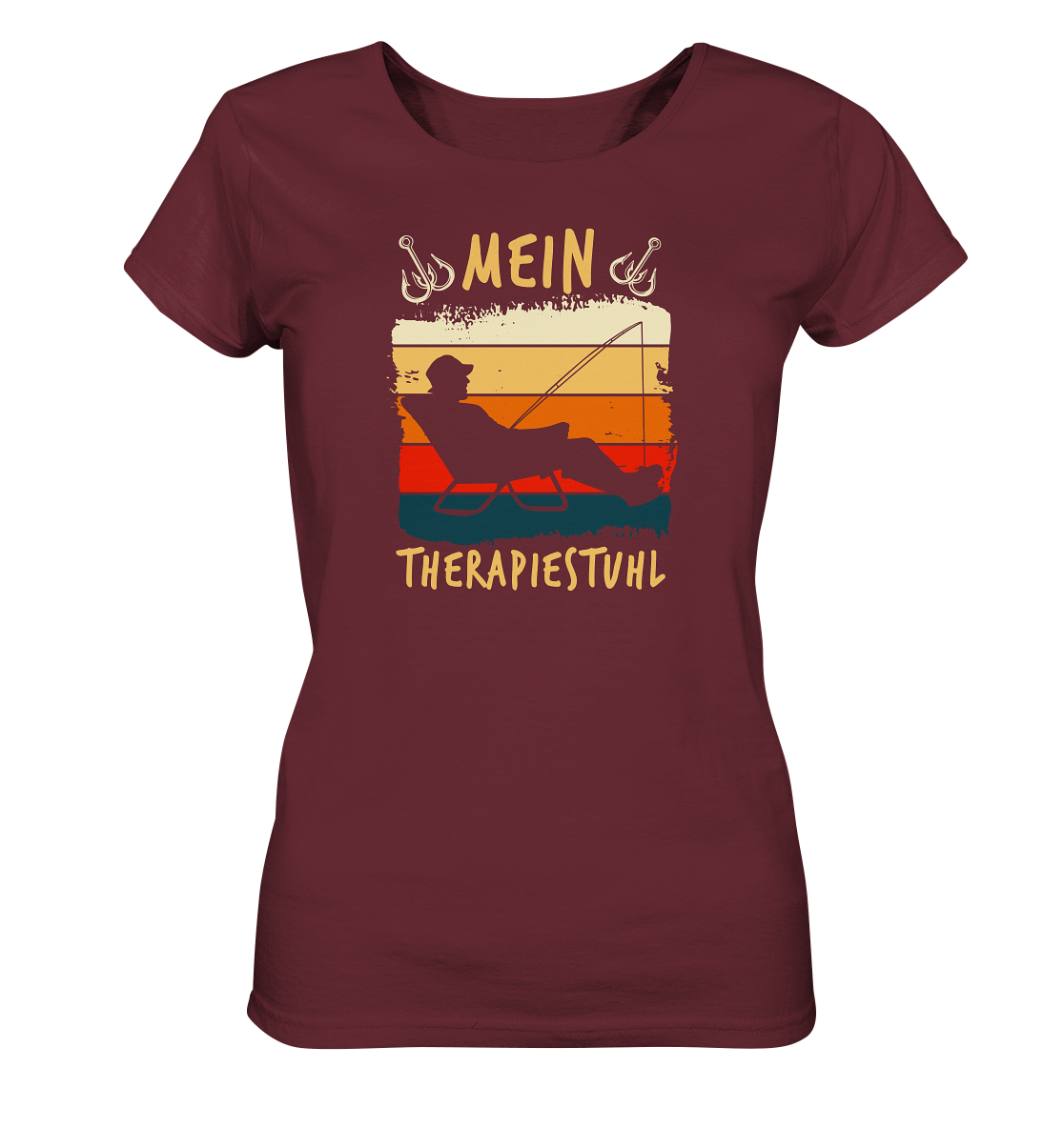 Mein Therapiestuhl Retro - Frauen Bio T-Shirt