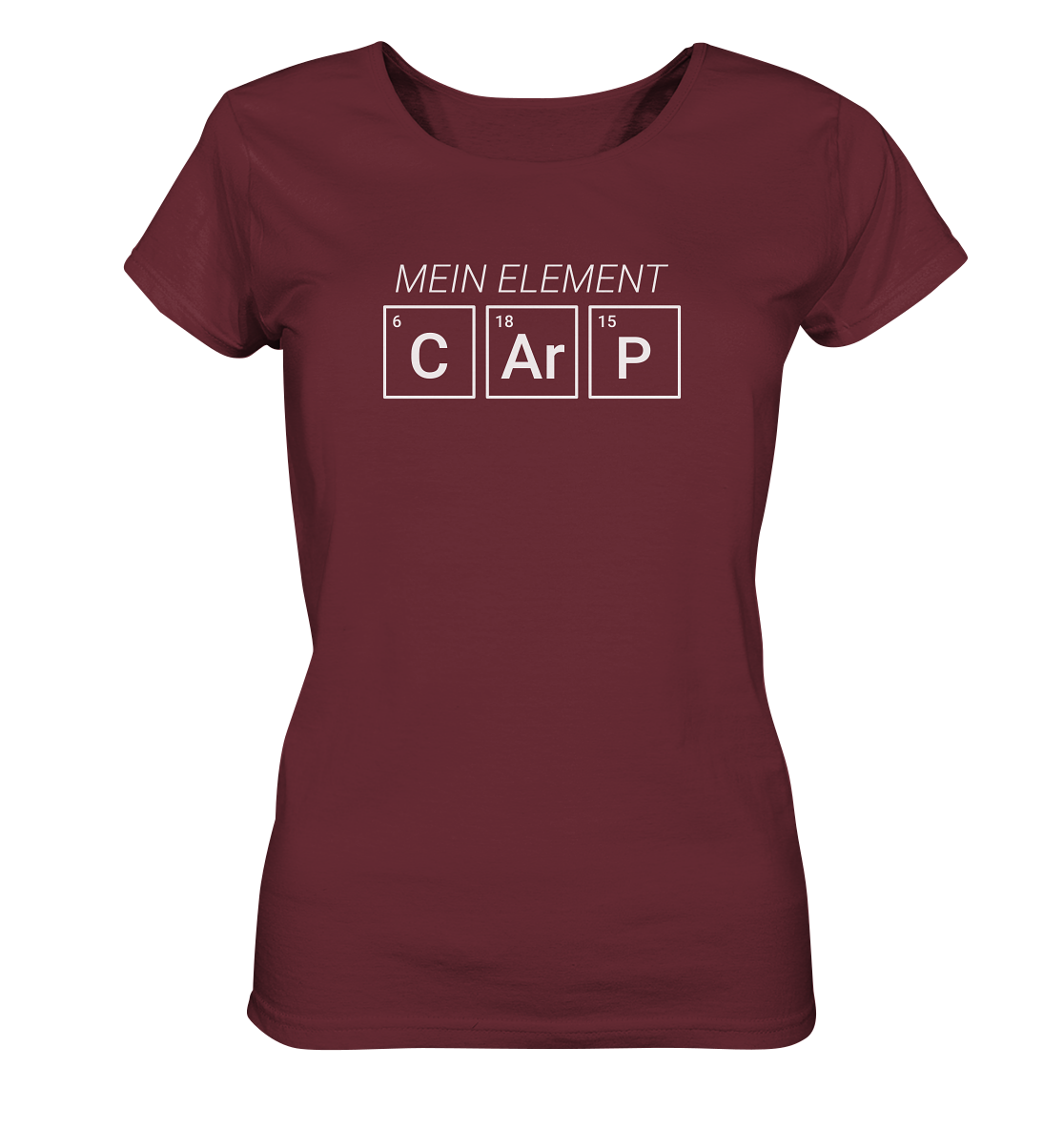 Carp Mein Element Periodensystem - Frauen BioT-Shirt