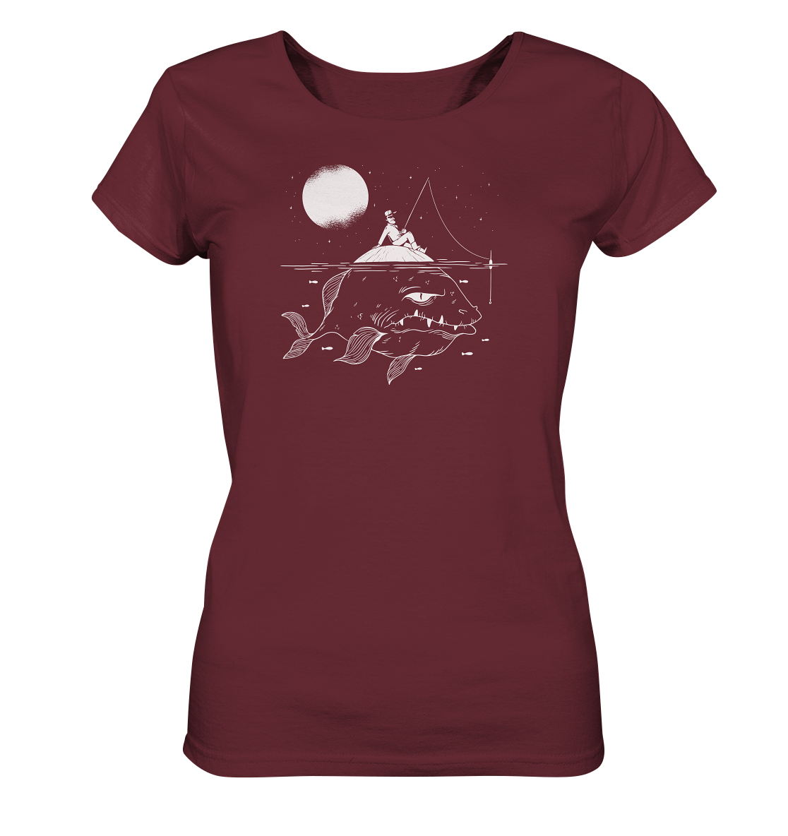 Giant Fish - Frauen Bio T-Shirt