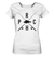 Perch gekreuzte Ruten - Frauen Bio T-Shirt