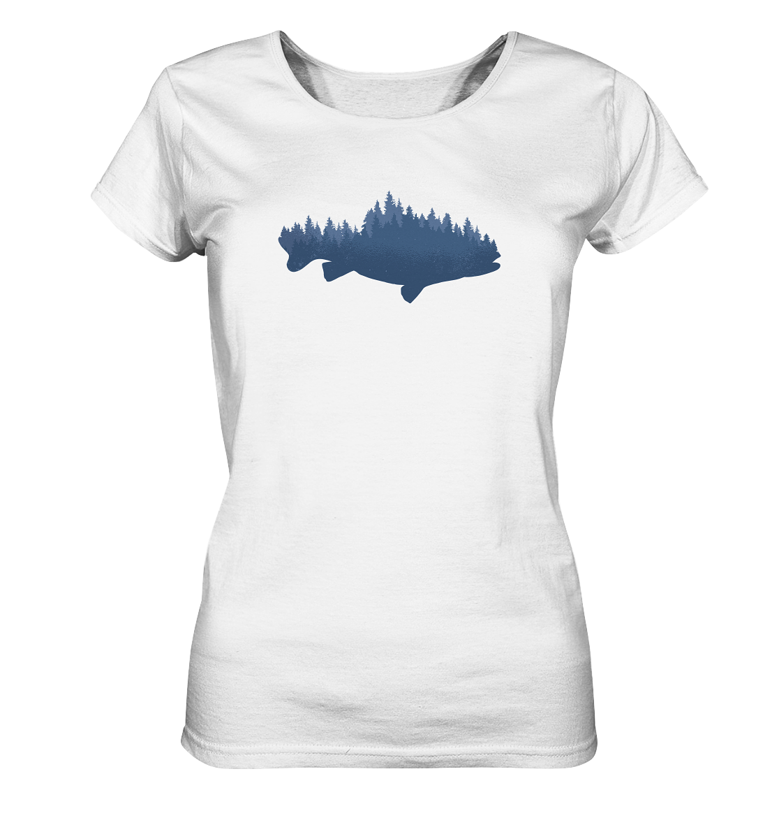 Fischkontur - Frauen Bio T-Shirt