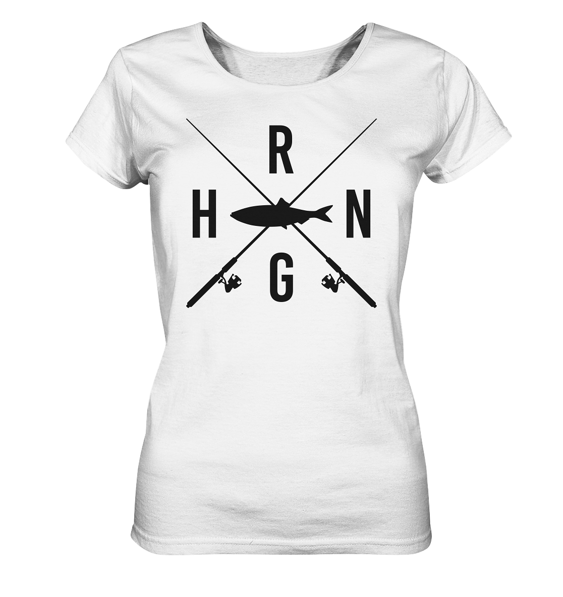 Hering gekreuzte Ruten - Frauen Bio T-Shirt