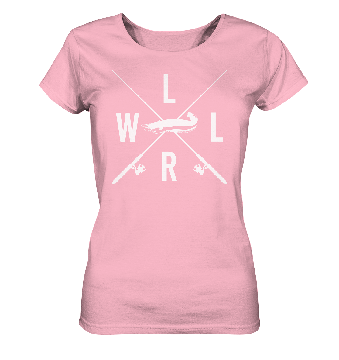 Waller gekreuzte Ruten - Frauen Bio T-Shirt