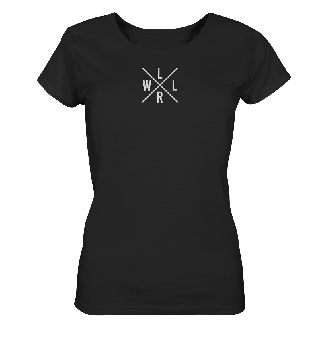 Wels gekreuzt WLLR - Frauen BioT-Shirt (Stick)
