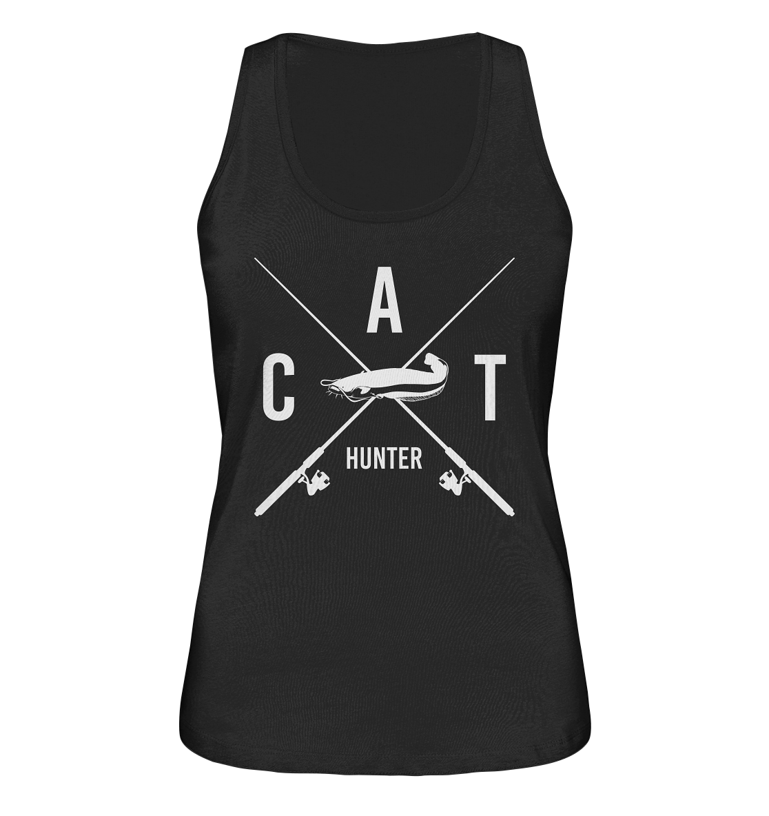 Cat Hunter  - Ladies Organic Tank-Top