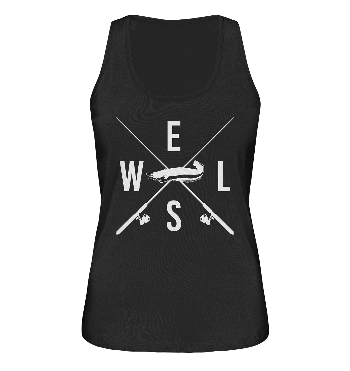 Wels gekreuzte Ruten - Ladies Organic Tank-Top