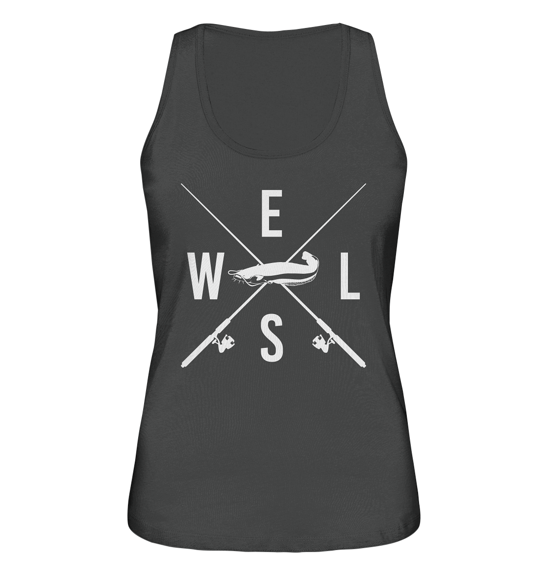 Wels gekreuzte Ruten - Ladies Organic Tank-Top
