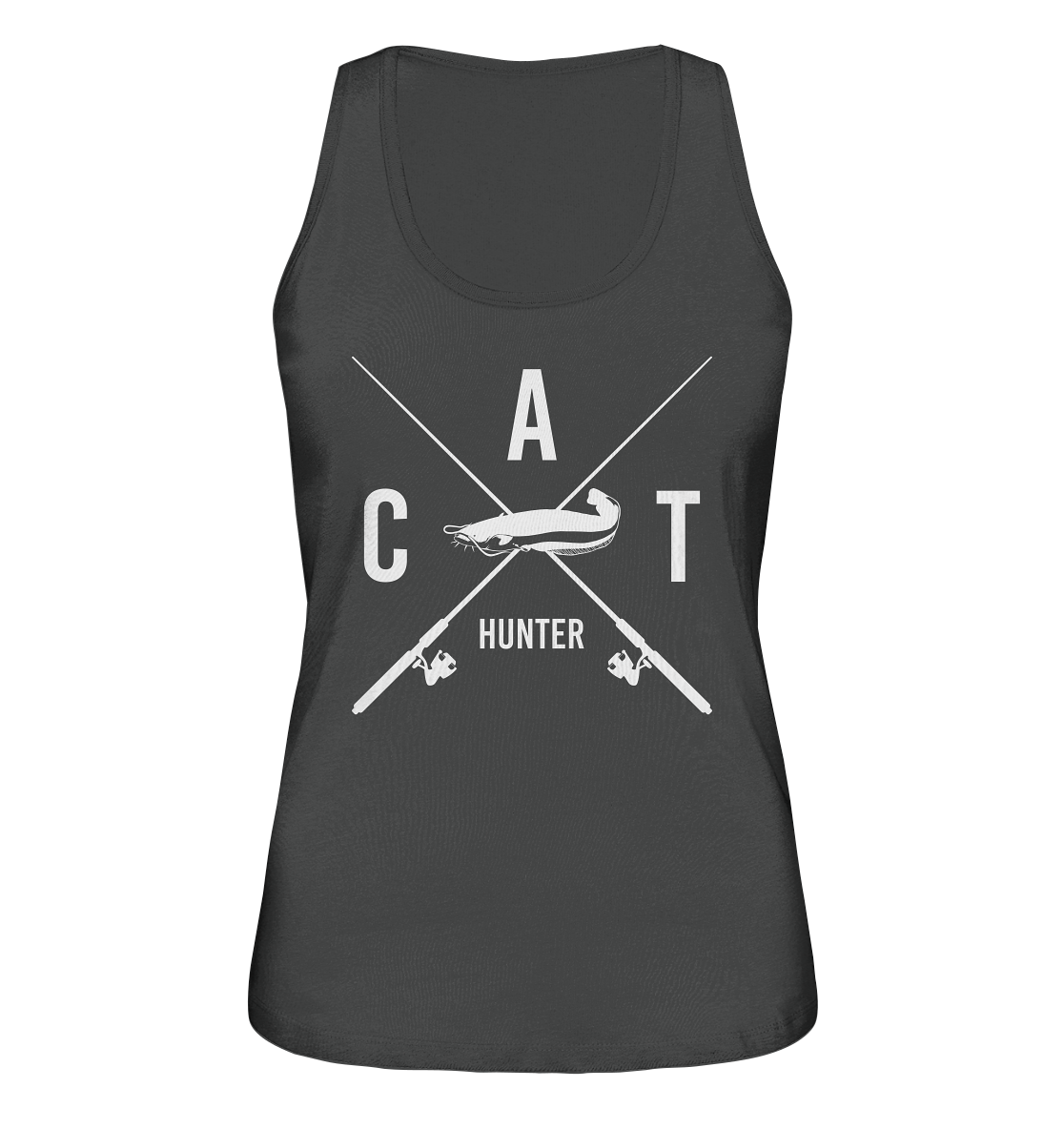 Cat Hunter  - Ladies Organic Tank-Top