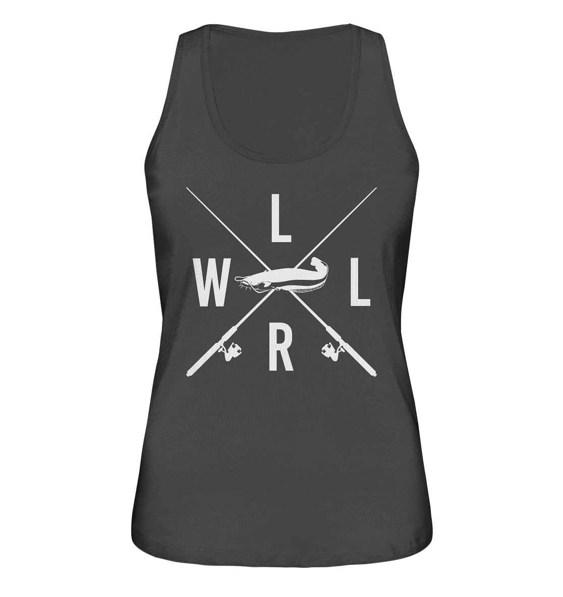 Waller gekreuzte Ruten - Ladies Organic Tank-Top