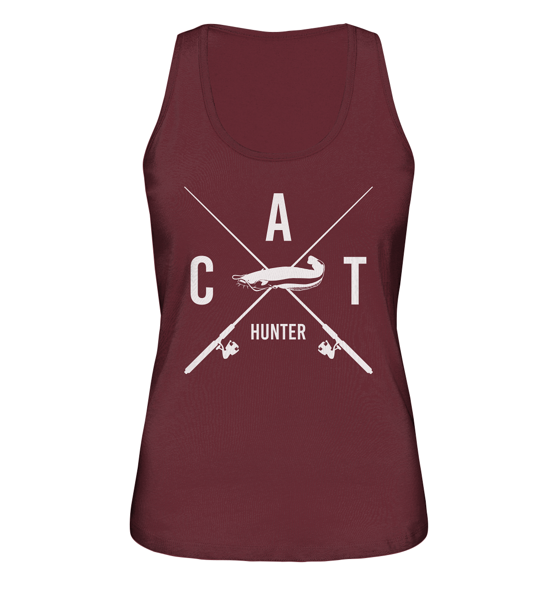 Cat Hunter  - Ladies Organic Tank-Top