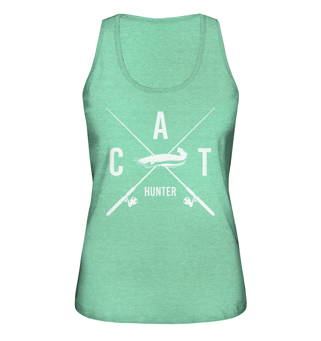Cat Hunter  - Ladies Organic Tank-Top