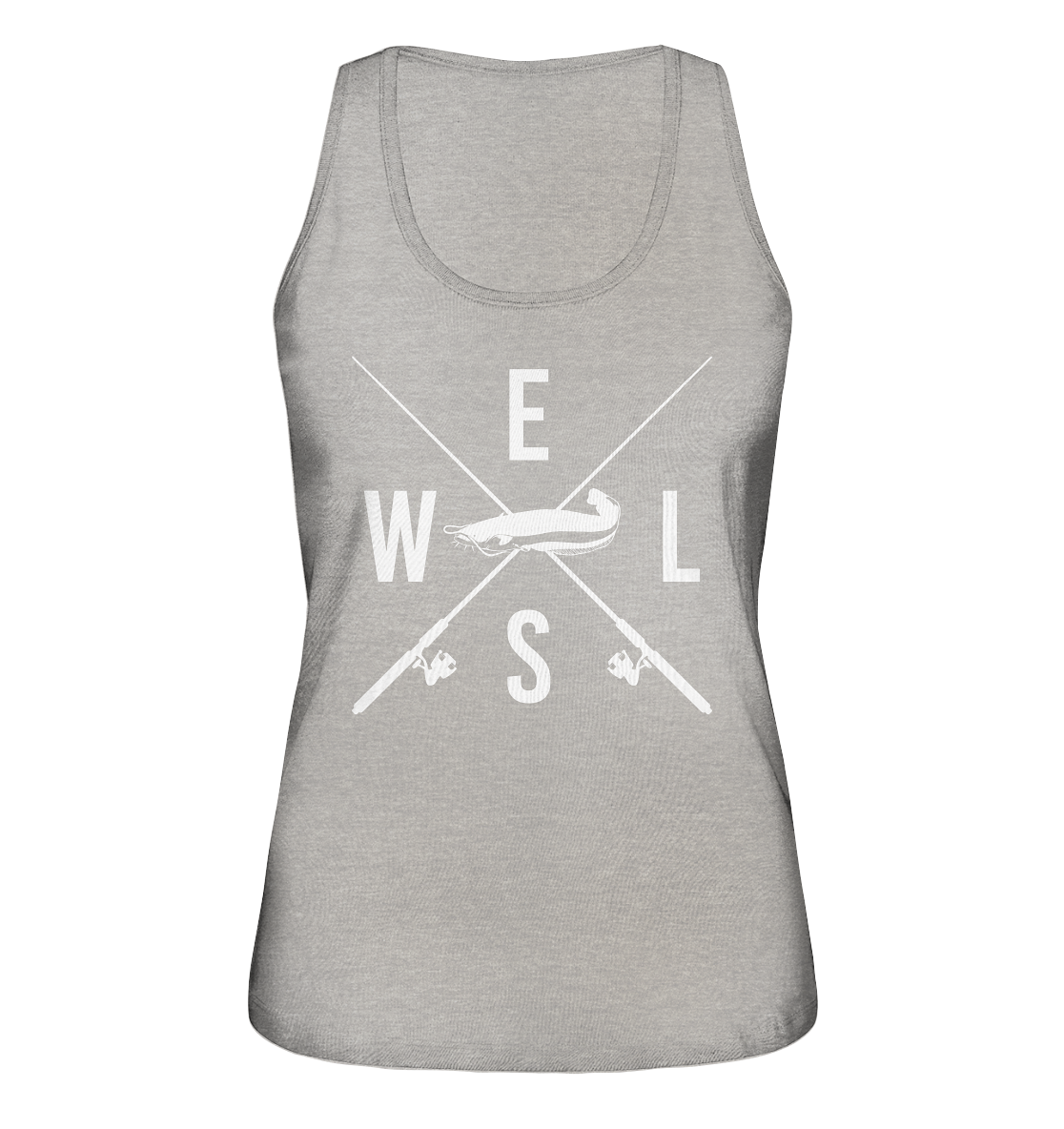 Wels gekreuzte Ruten - Ladies Organic Tank-Top