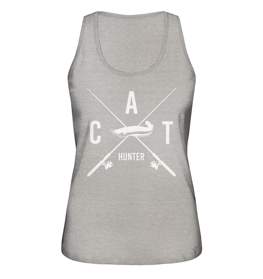 Cat Hunter  - Ladies Organic Tank-Top