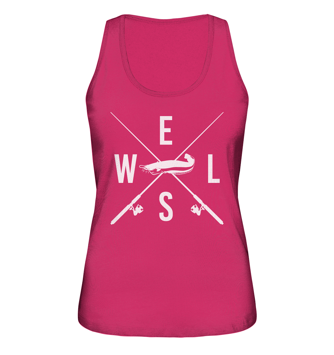 Wels gekreuzte Ruten - Ladies Organic Tank-Top