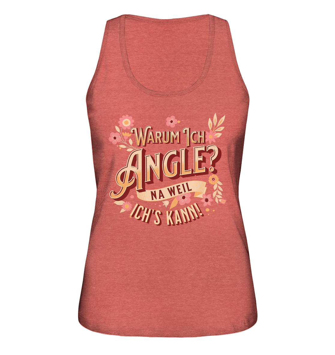 Warum ich angle Frauen - Ladies Organic Tank-Top