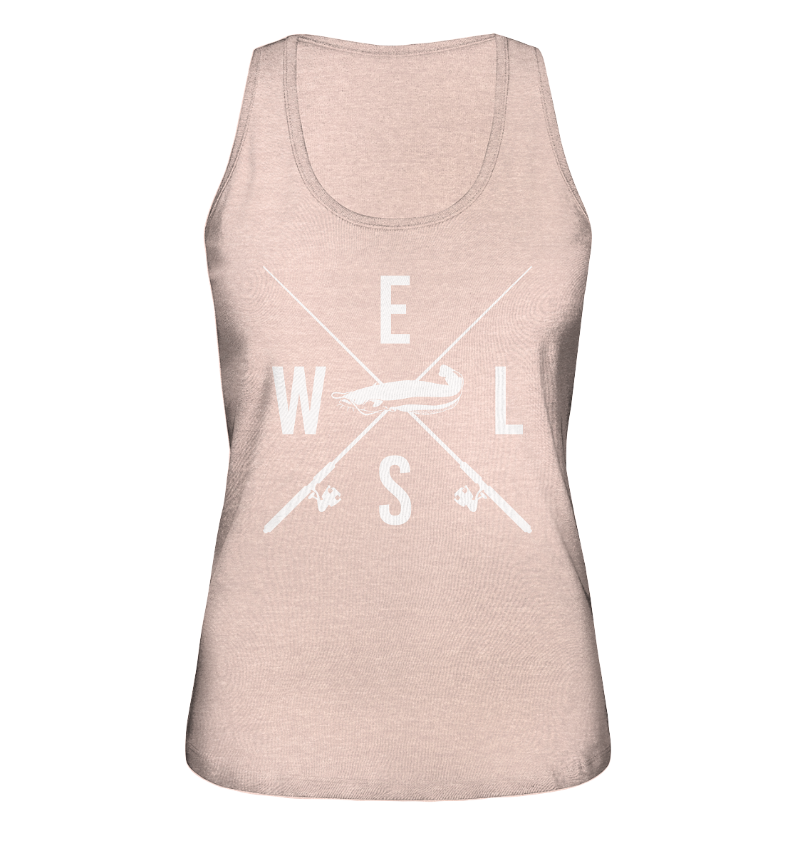 Wels gekreuzte Ruten - Ladies Organic Tank-Top