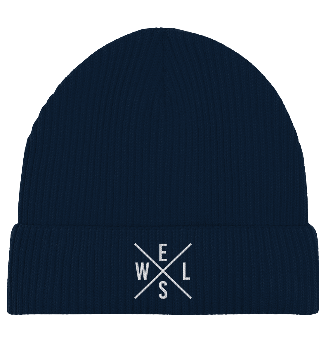 Wels gekreuzt WELS - Organic Fisherman Beanie