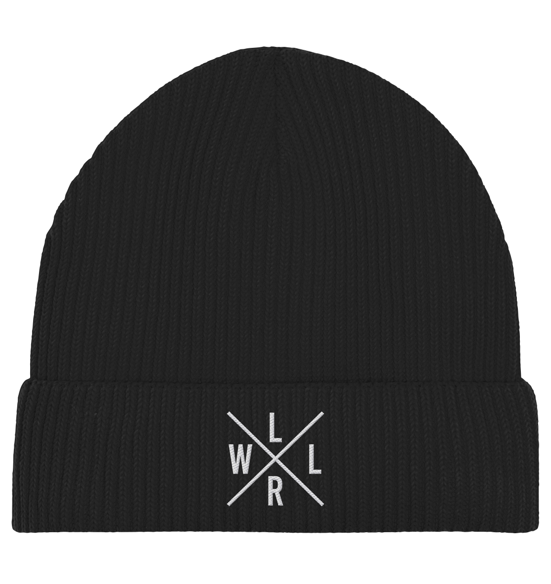 Wels gekreuzt WLLR - Organic Fisherman Beanie