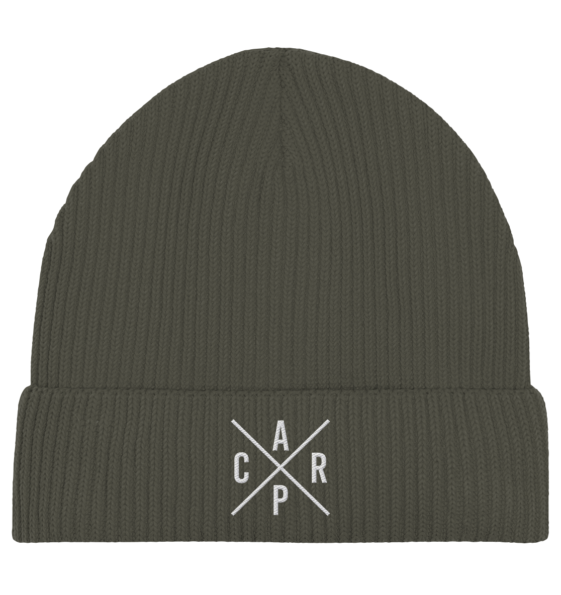 Karpfen gekreuzt CARP - Organic Fisherman Beanie