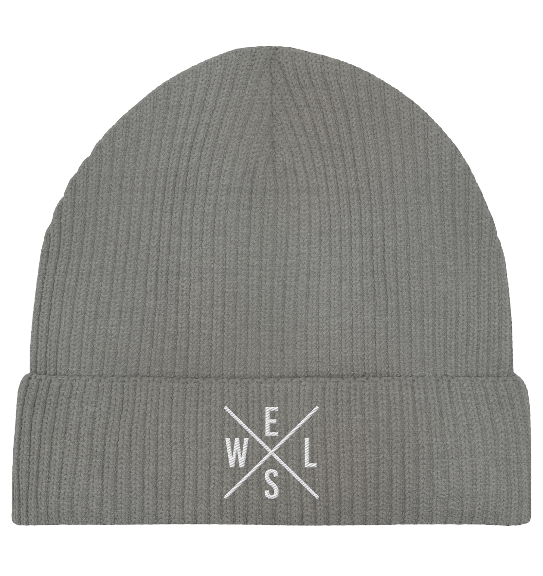 Wels gekreuzt WELS - Organic Fisherman Beanie