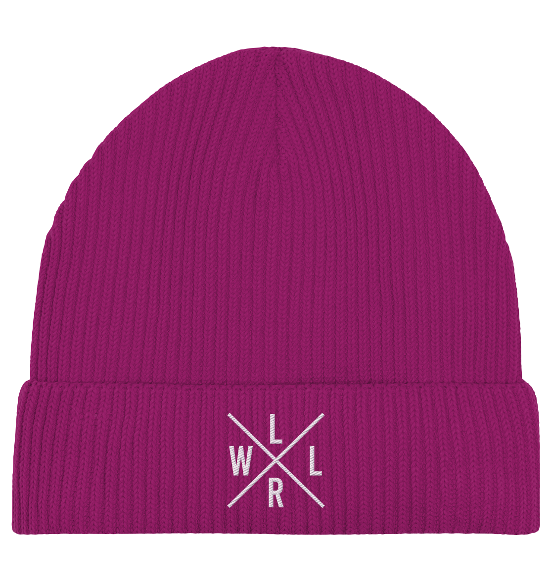 Wels gekreuzt WLLR - Organic Fisherman Beanie