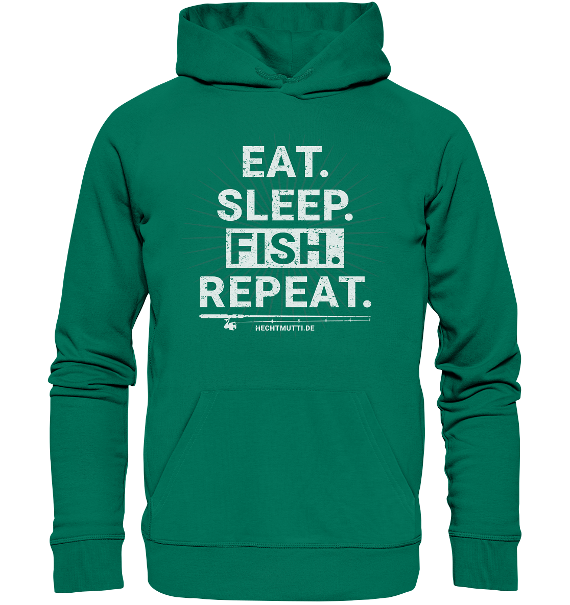 Eat Sleep Fish Repeat - Premium Bio Hoodie