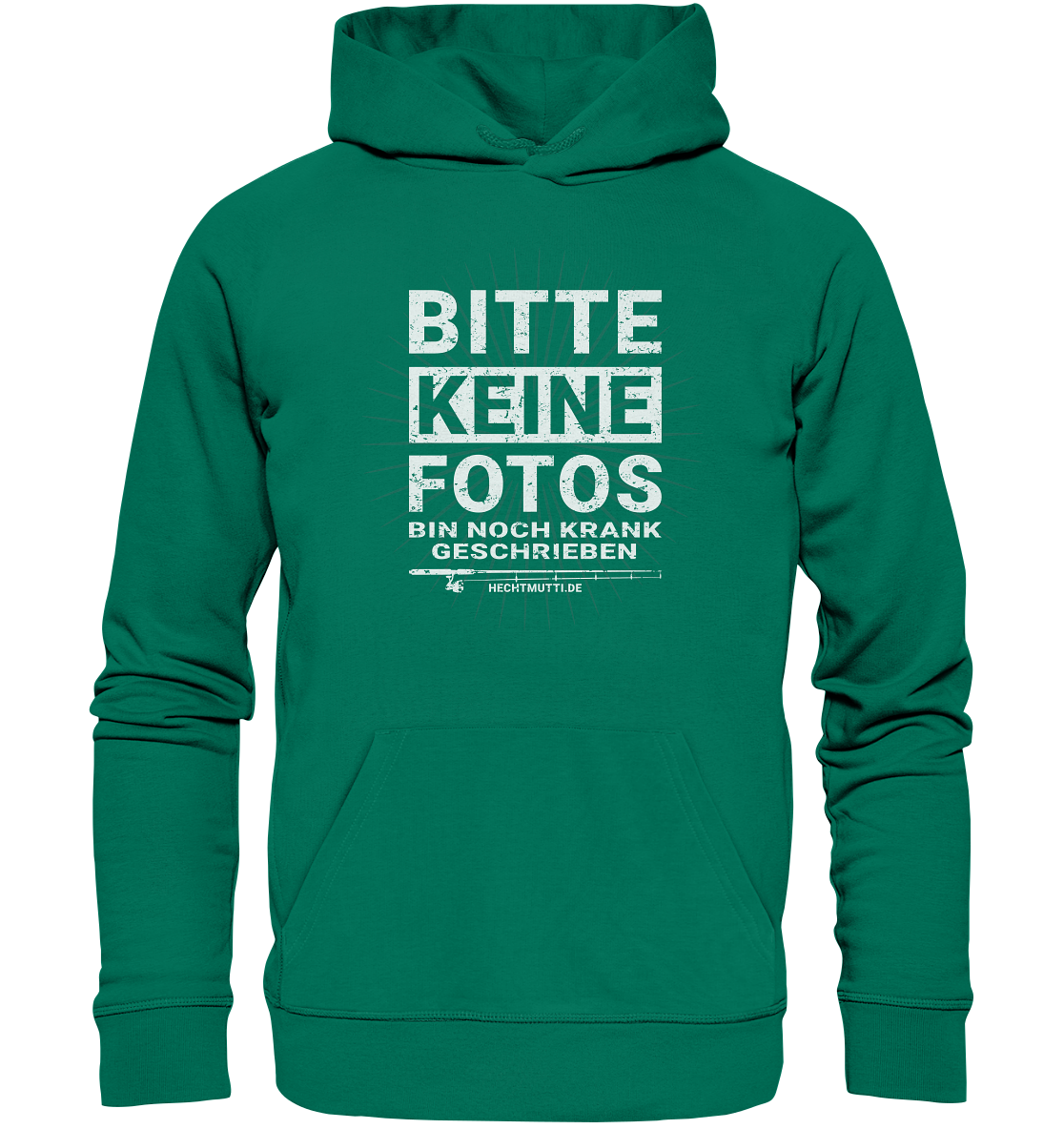 Keine Fotos - Premium Bio Hoodie
