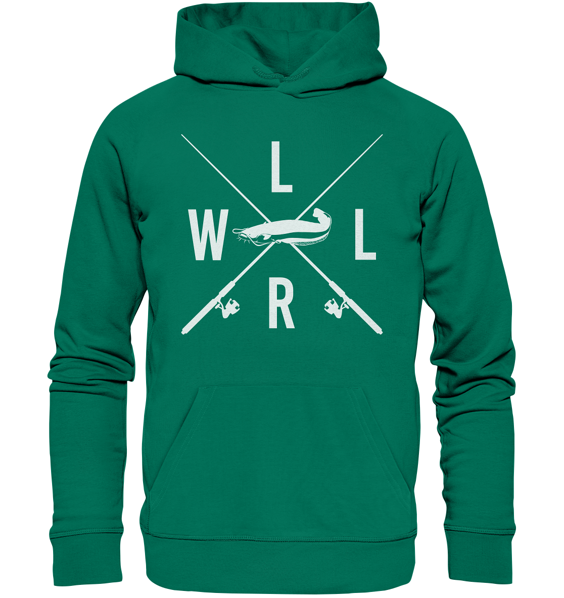 Waller gekreuzte Ruten - Premium Bio Hoodie