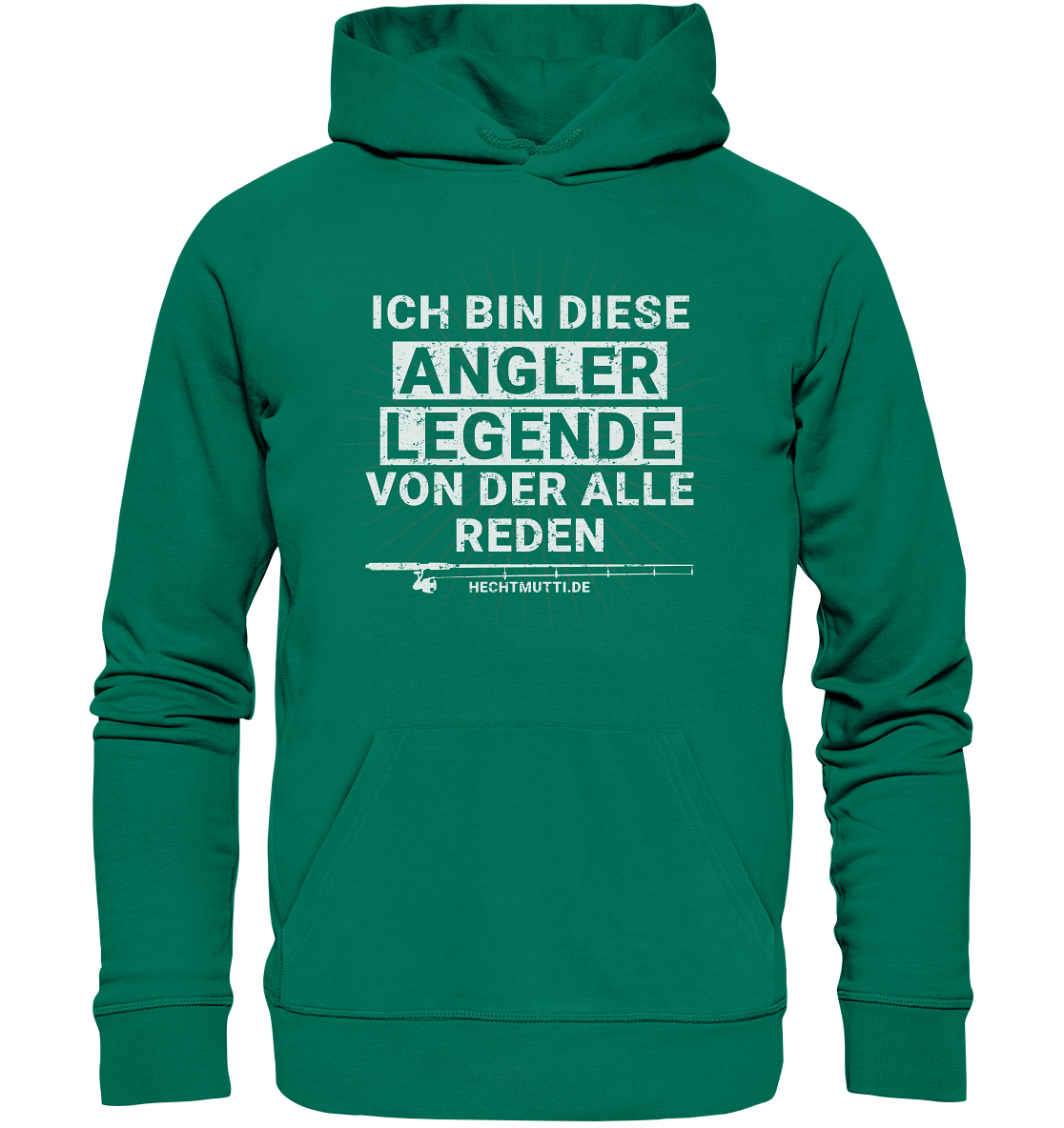 Angler Legende - Premium Bio Hoodie