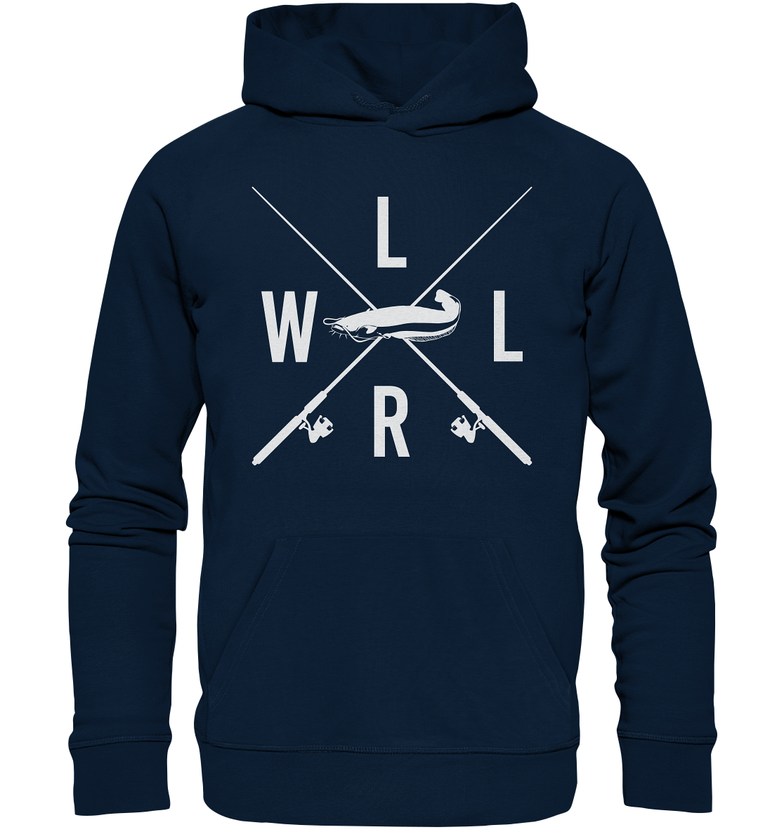 Waller gekreuzte Ruten - Premium Bio Hoodie