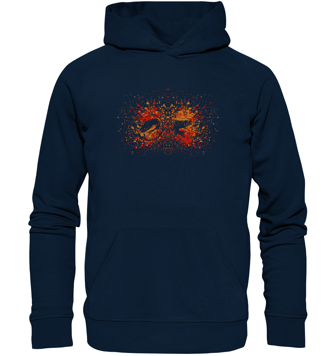 Fischexplosion - Premium Bio Hoodie