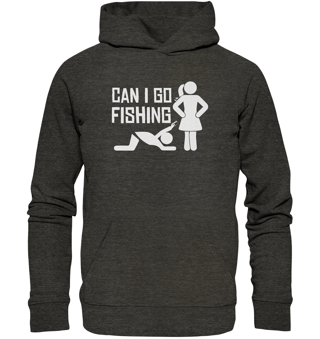 Can i Go Fishing - Premium Bio Hoodie
