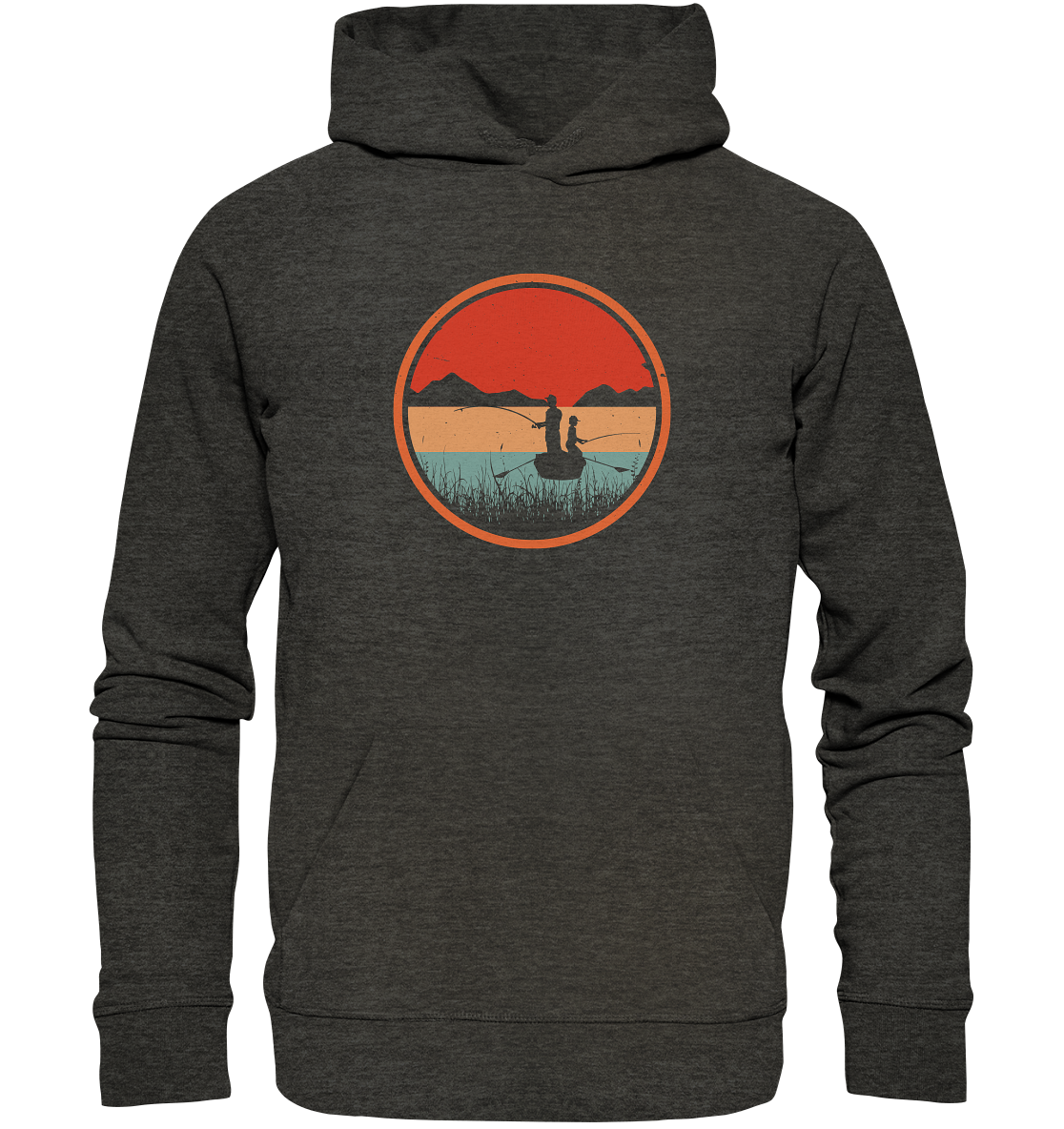 Bootsangeln - Premium Bio Hoodie