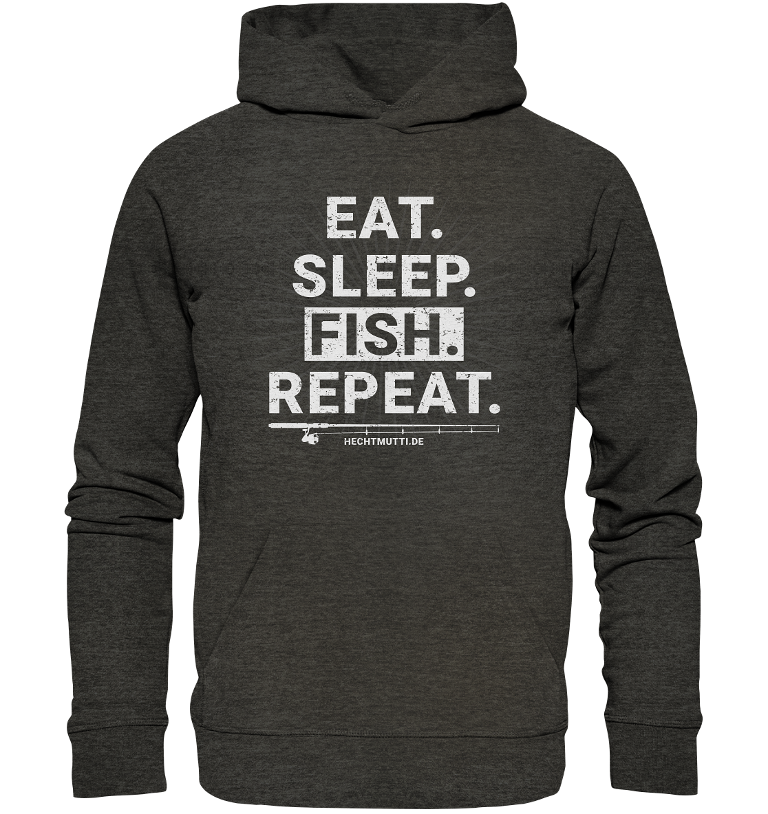Eat Sleep Fish Repeat - Premium Bio Hoodie