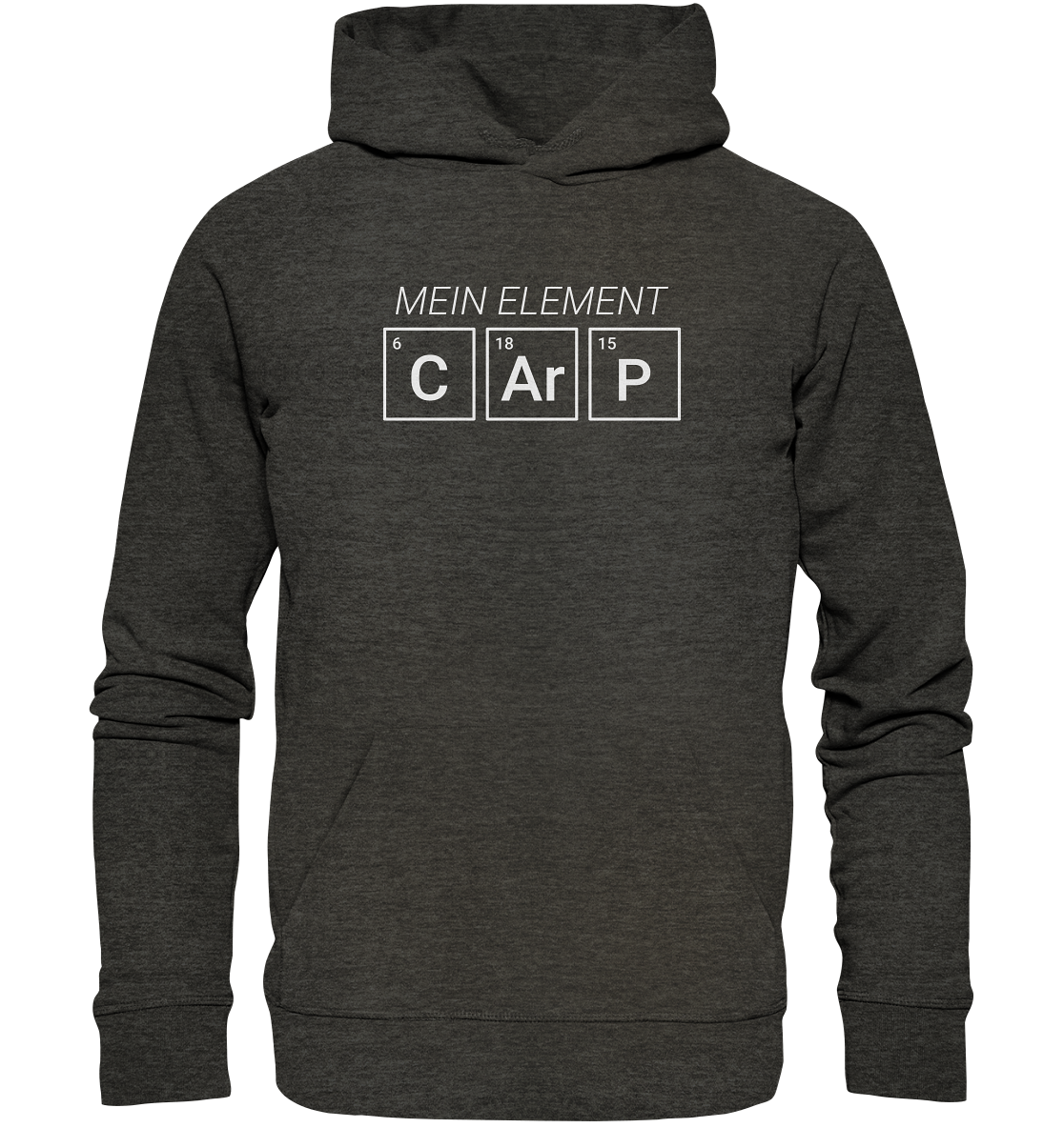 Carp Mein Element Periodensystem - Premium Bio Hoodie