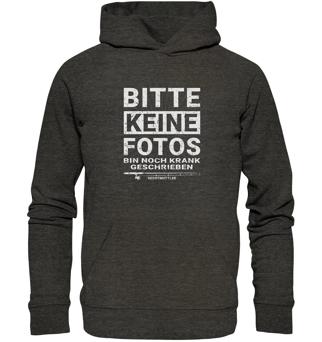 Keine Fotos - Premium Bio Hoodie
