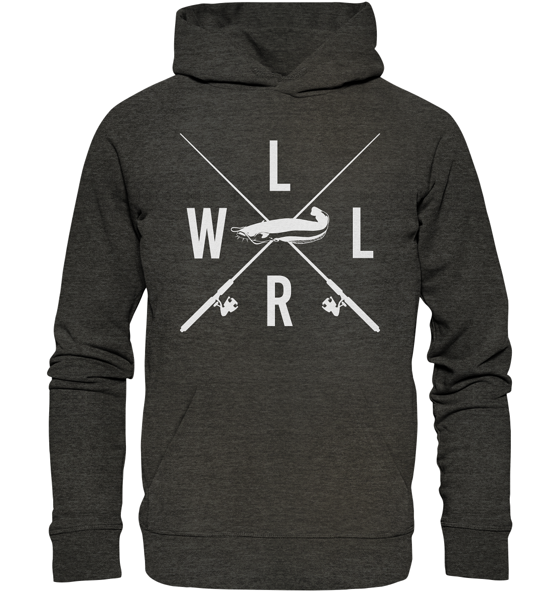 Waller gekreuzte Ruten - Premium Bio Hoodie