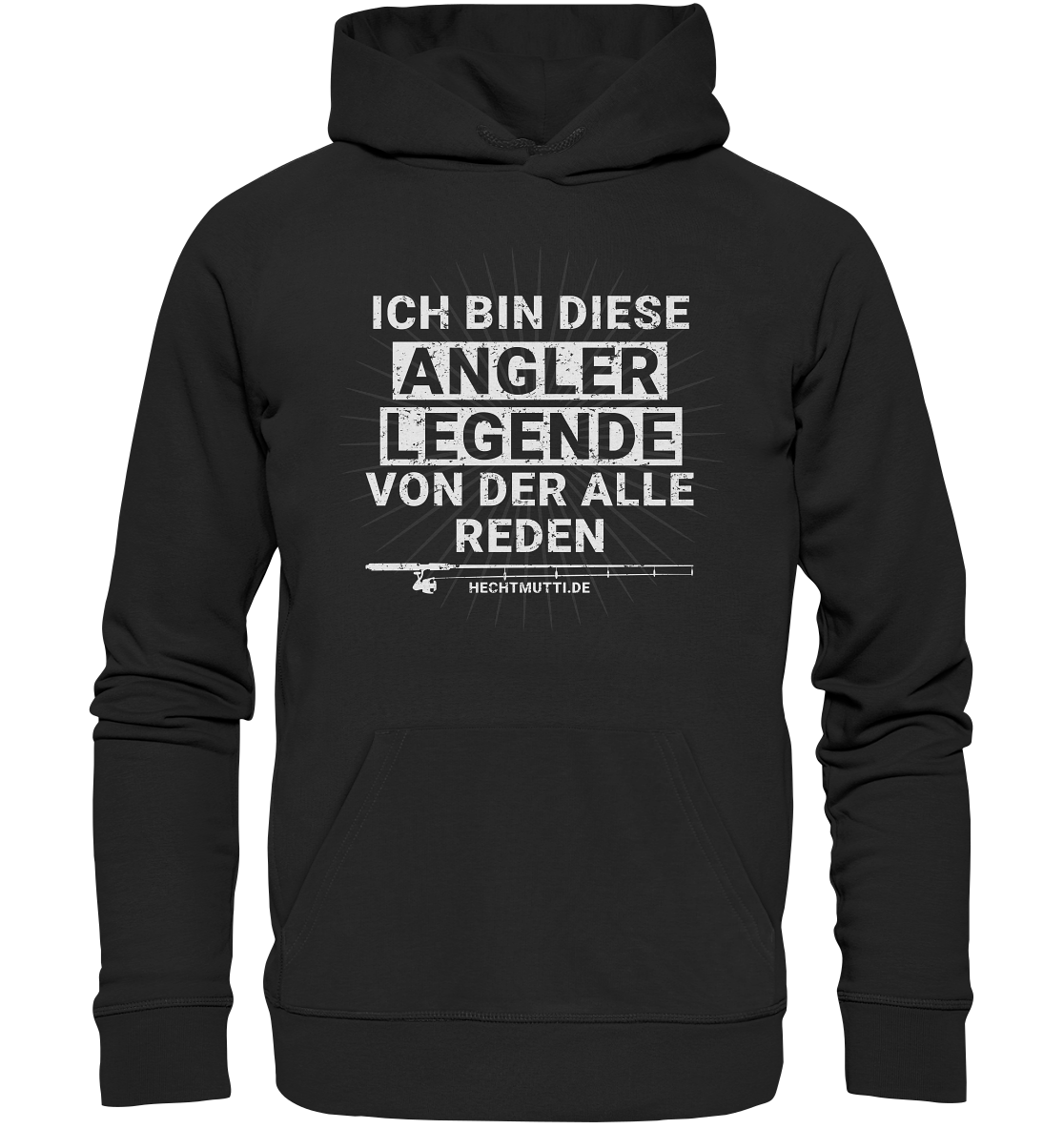 Angler Legende - Premium Bio Hoodie