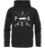 Pike gekreuzte Ruten - Premium Bio Hoodie