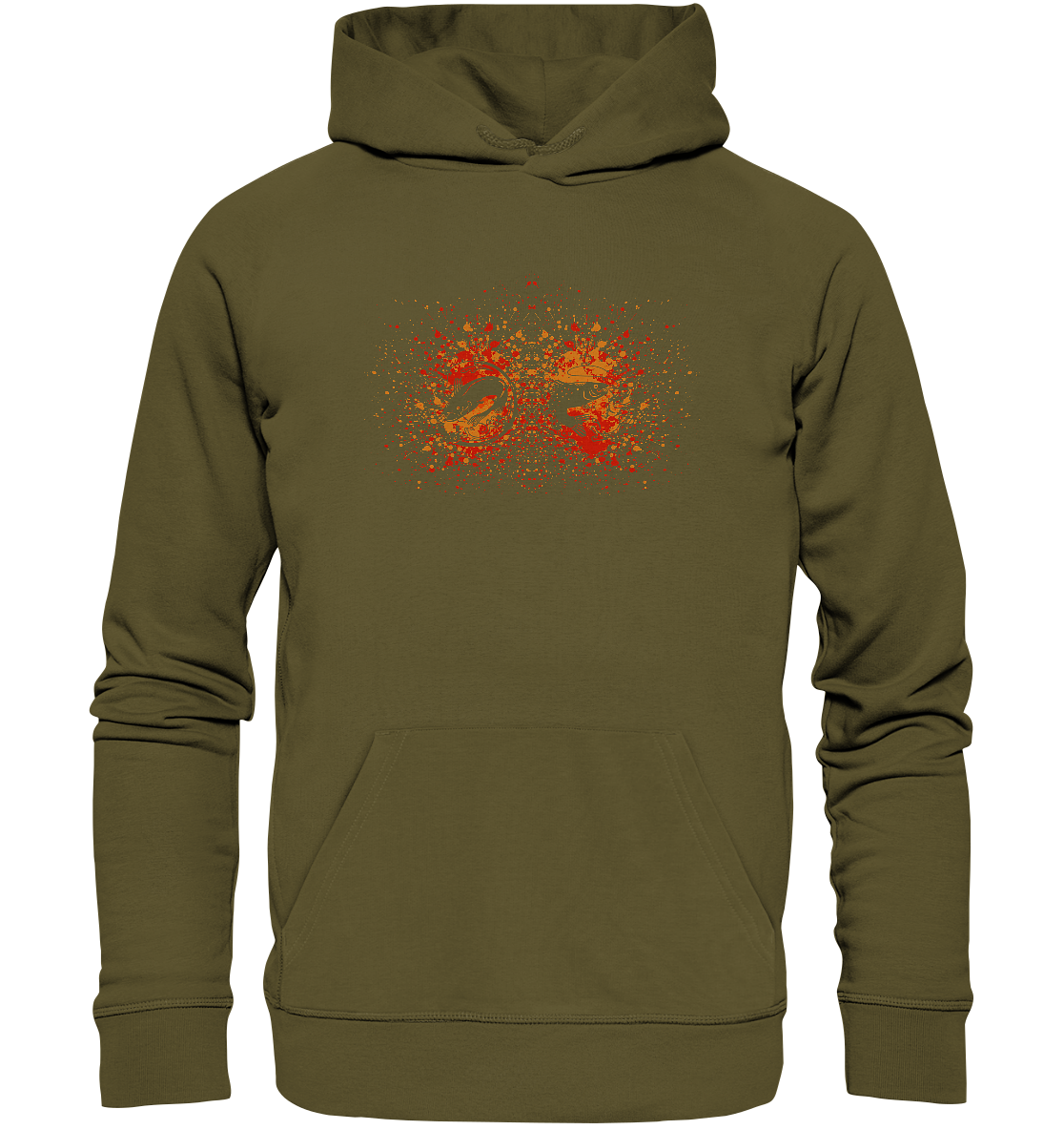 Fischexplosion - Premium Bio Hoodie