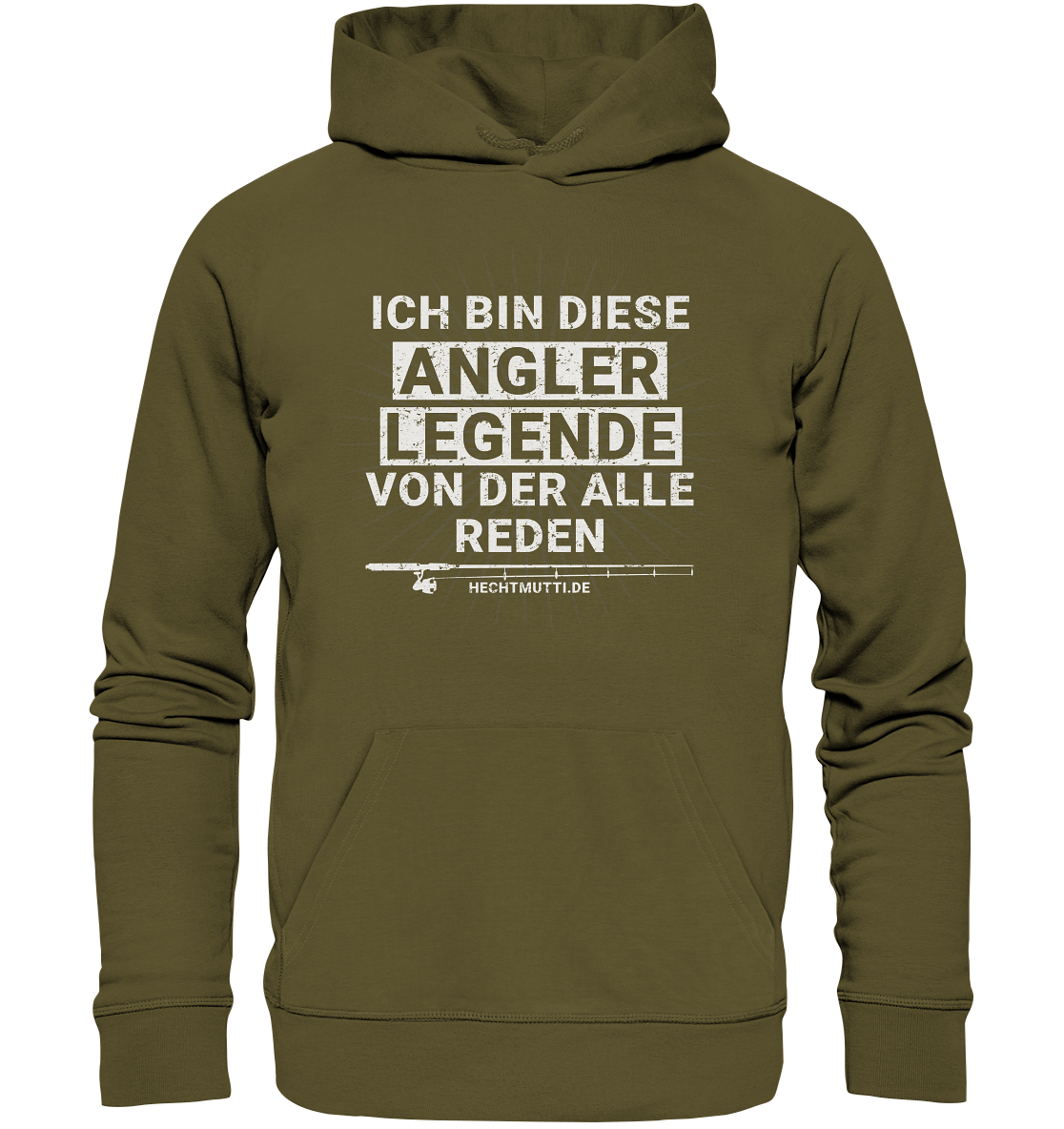 Angler Legende - Premium Bio Hoodie