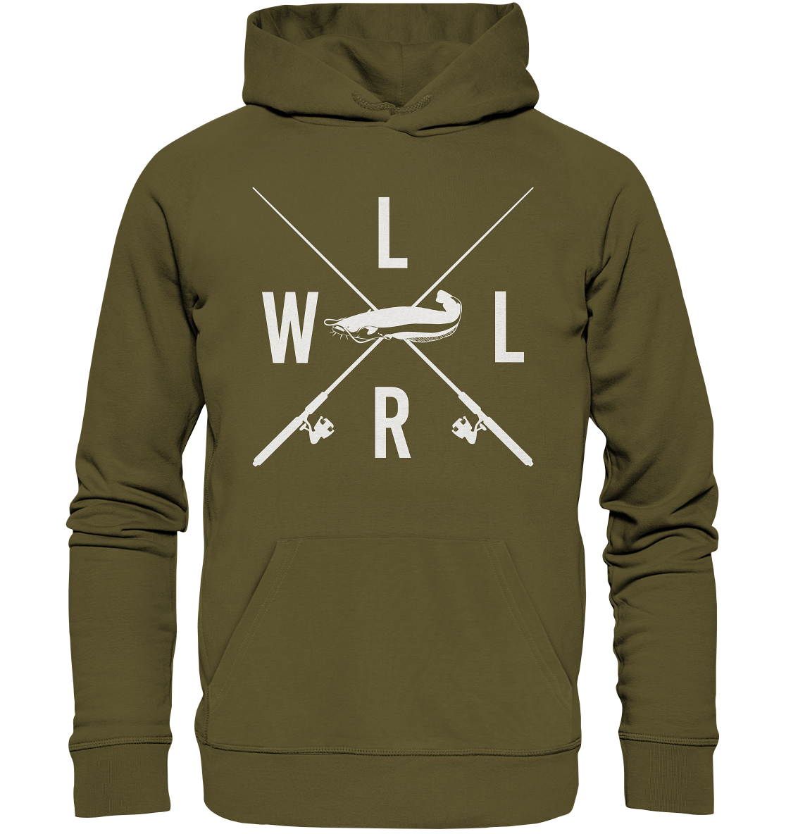 Waller gekreuzte Ruten - Premium Bio Hoodie