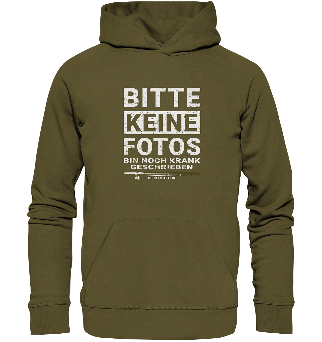 Keine Fotos - Premium Bio Hoodie