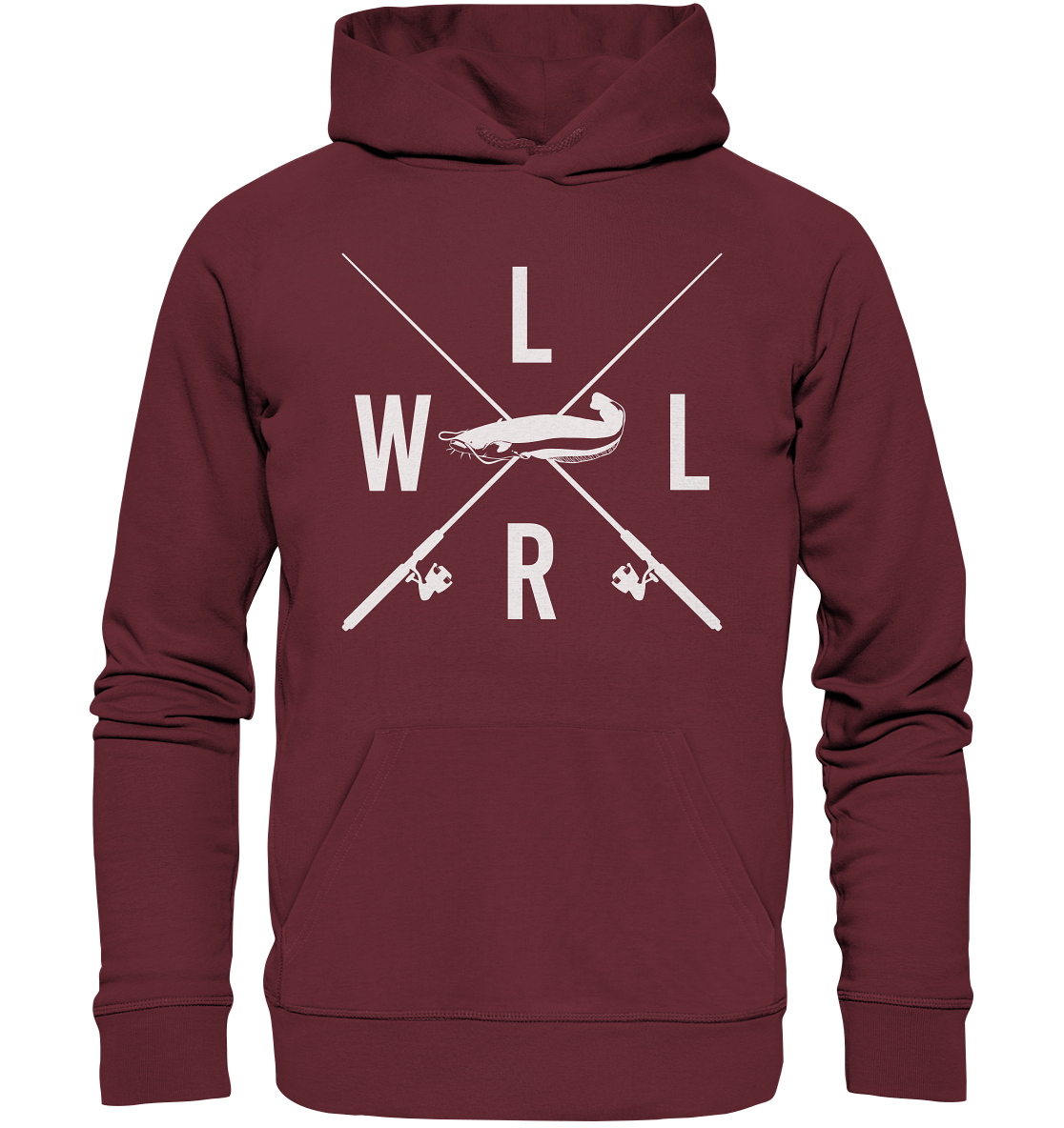 Waller gekreuzte Ruten - Premium Bio Hoodie
